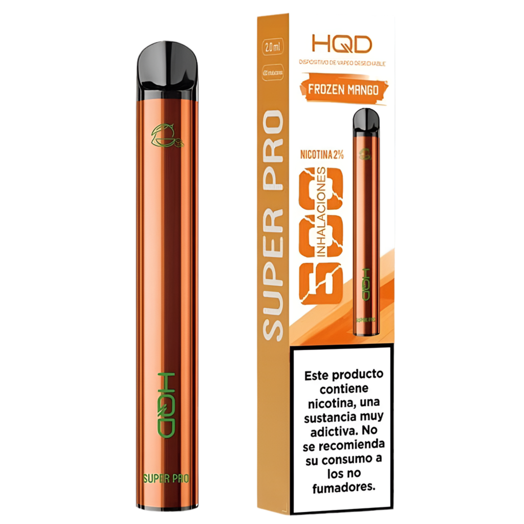 HQD Super 600 Puffs – Mangue congelée