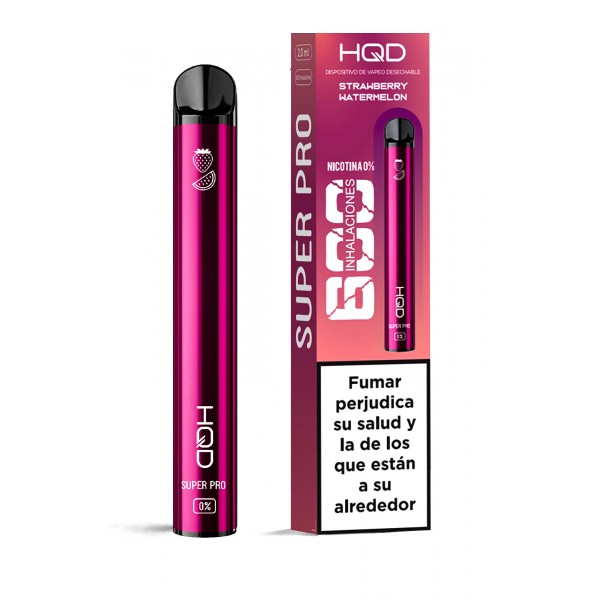 HQD Super 600 Puffs - Strawberry Watermelon