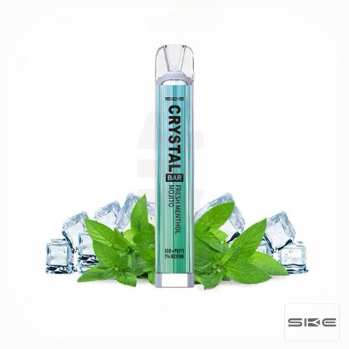 Pod Desechable Crystal Bar Fresh Menthol Mojito 20mg Ske