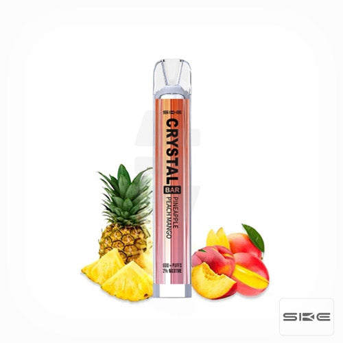 Pod Desechable Crystal Bar Pineapple Peach Mango 20mg Ske