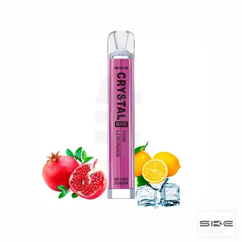 Barre de cristal à dosette jetable Pink Lemonade 20 mg Ske