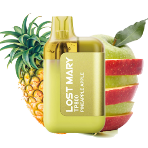 "Lost Mary TP800 Pineapple Apple – Vape desechable sabor piña tropical y manzana fresca"