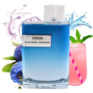 "Elfbar CR600 Blue Razz Lemonade 20mg – Vape desechable sabor frambuesa azul con limonada y 20mg de nicotina"