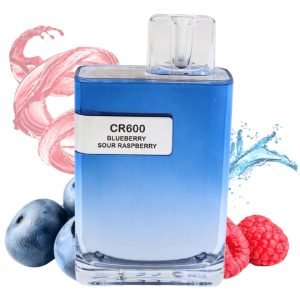 "Elfbar CR600 Blueberry Sour Raspberry 20mg – Vape desechable sabor arándano y frambuesa ácida con 20mg de nicotina"